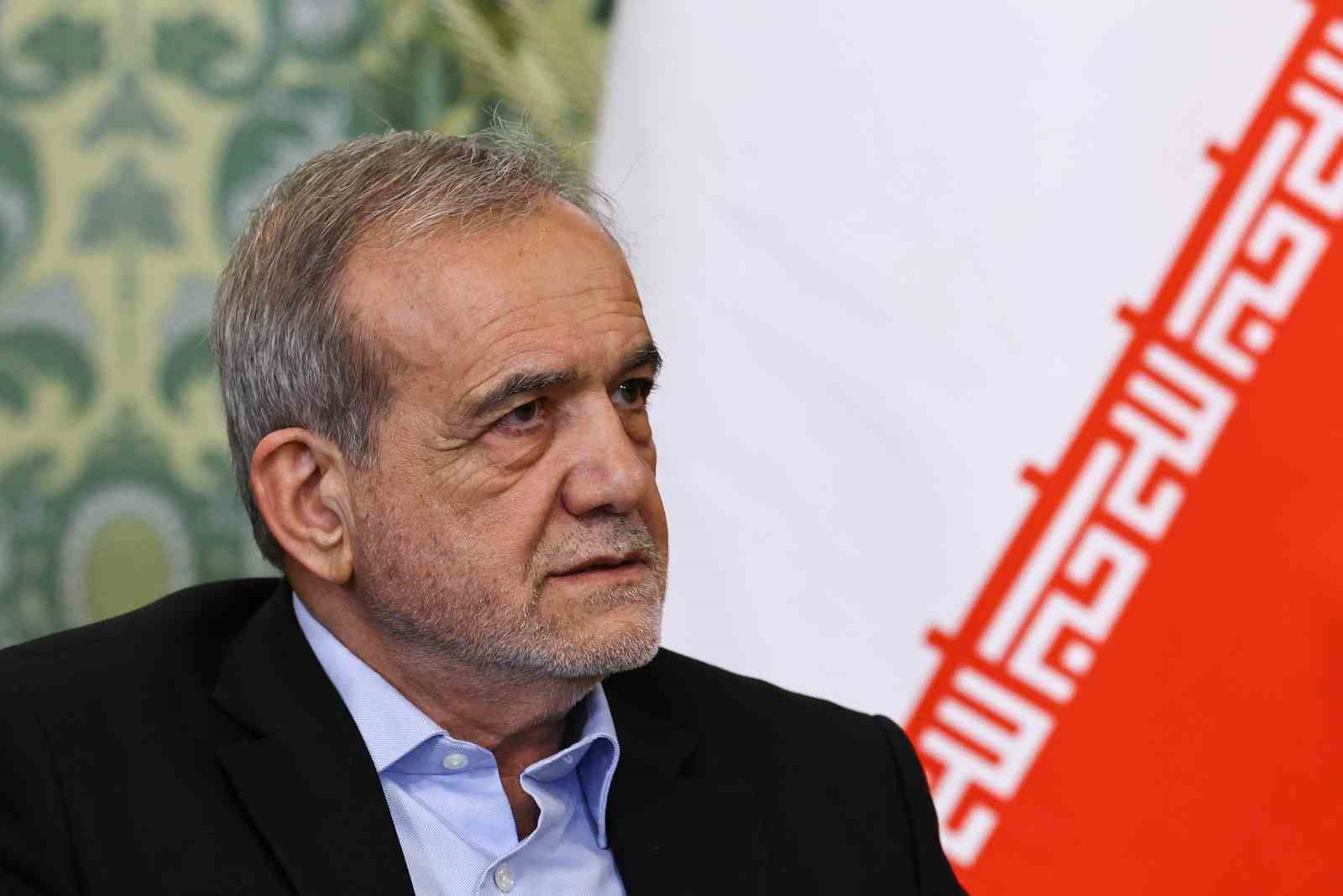 Pezeşkiyan: "ABD gerçekten müzakere arayışındaysa, kışkırtıcı adımlardan vazgeçmeli"
