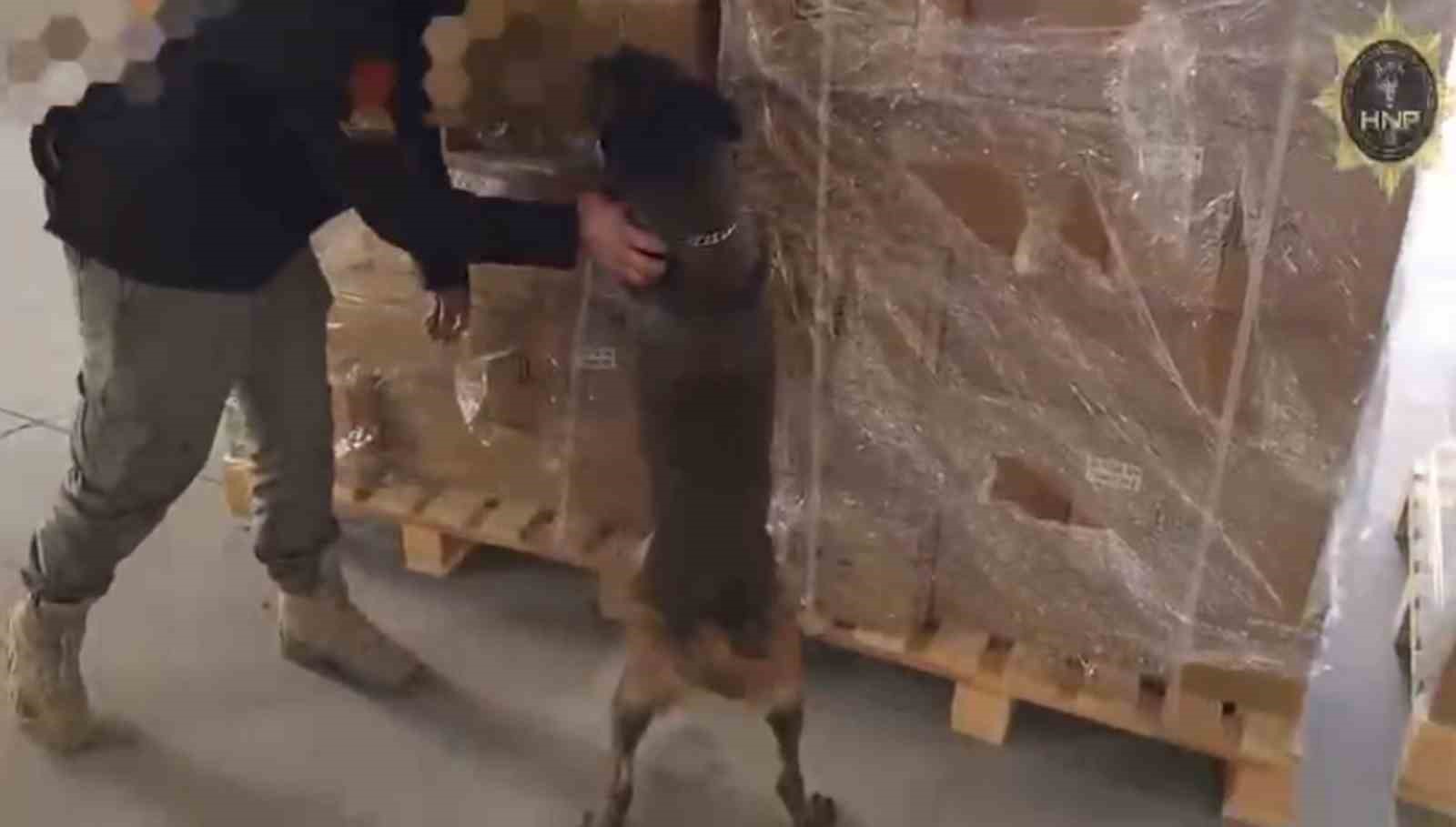 Plastik pervaneler içerisinde 107 kilogram ağılığında 642 bin uyuşturucu hap ele geçirildi
