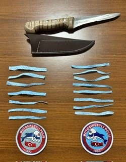 Polis bıçak taşıyan şahıslara 81 bin 510 TL para cezası kesti
