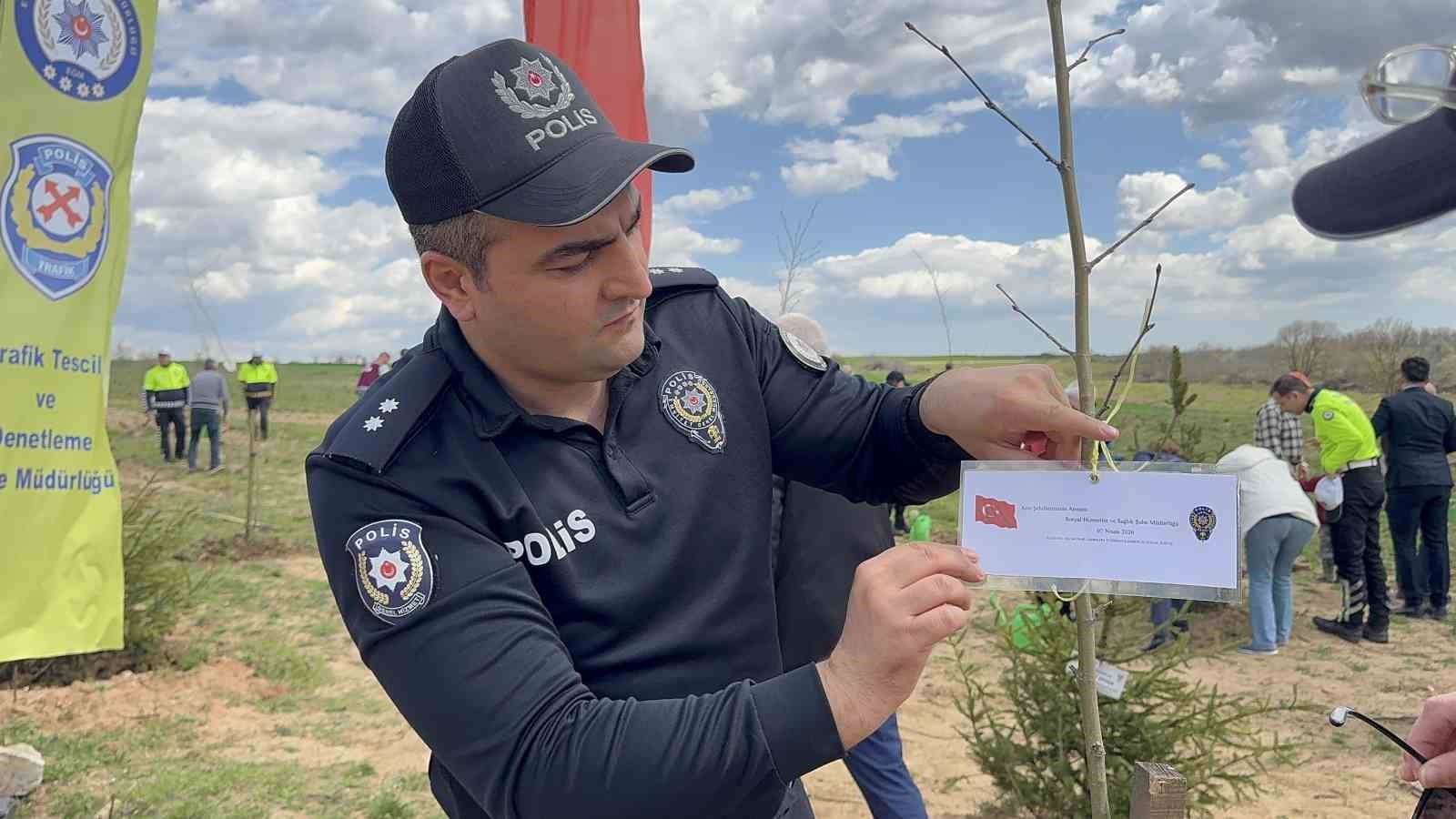 Polis haftasında anlamlı vefa
