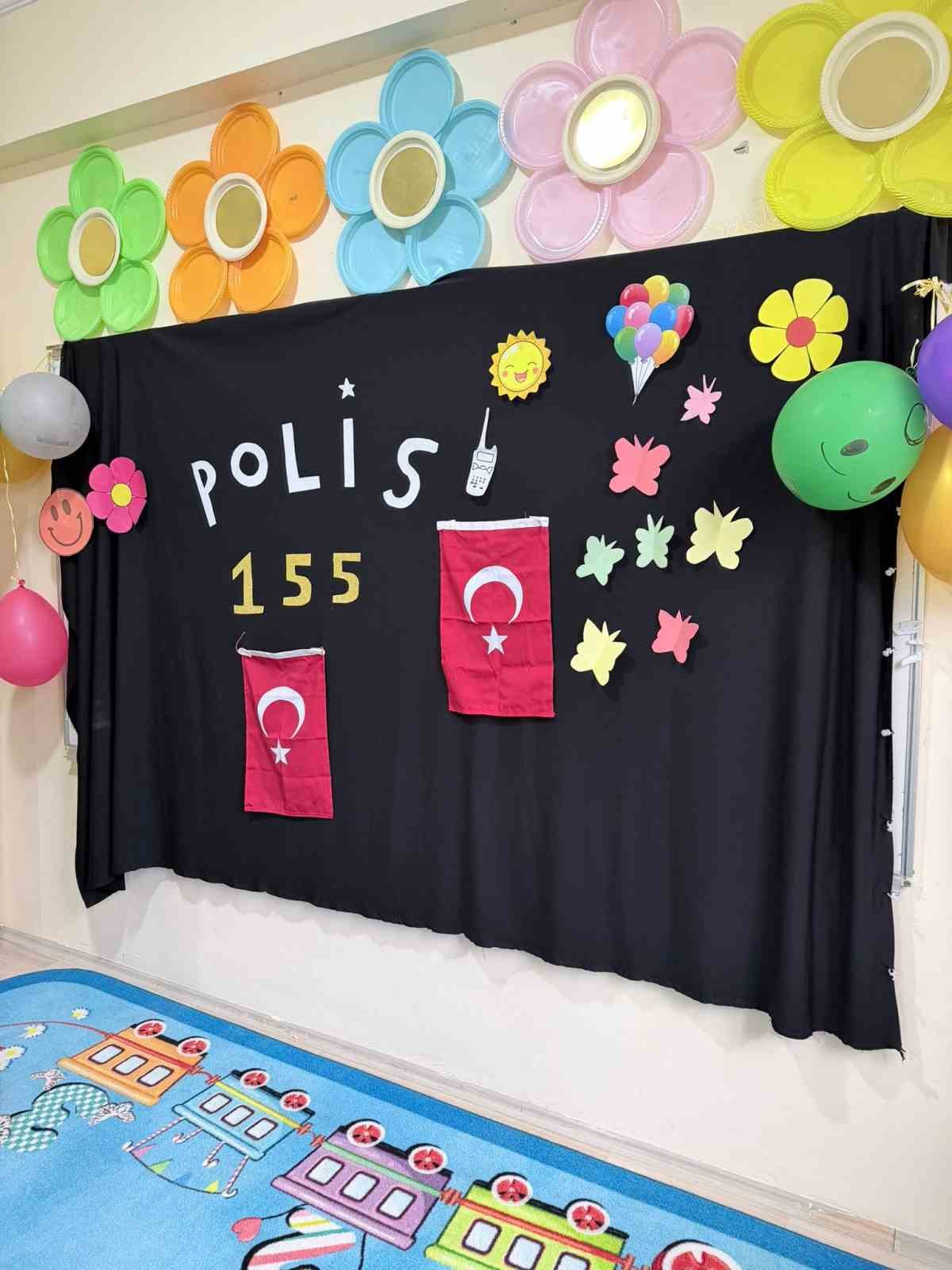 Polis Haftası’nı öğrencilerle kutladılar
