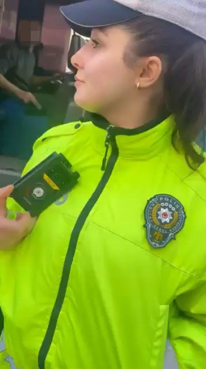 Polise hakaret edip sosyal medyada paylaşan sürücü gözaltına alındı
