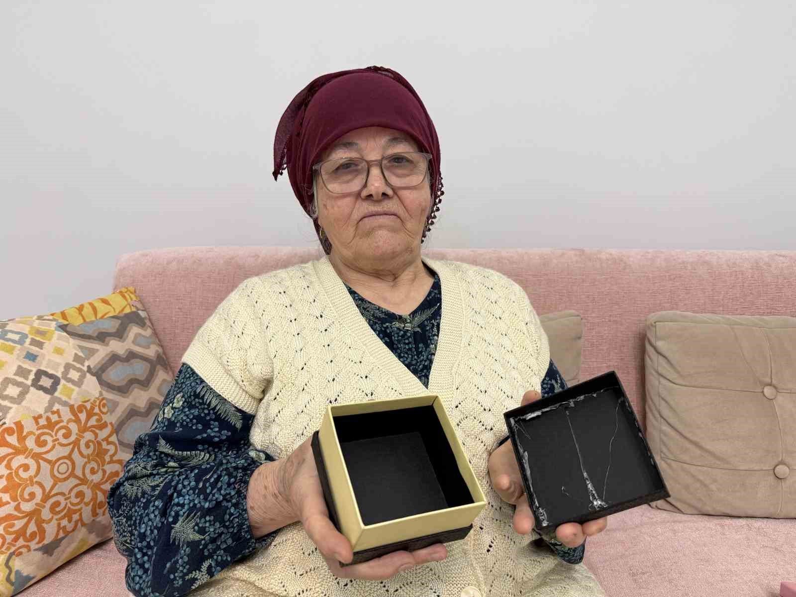 "Polisiz" diyerek kandırdılar, yaşlı kadının 2 milyonluk altını çaldılar
