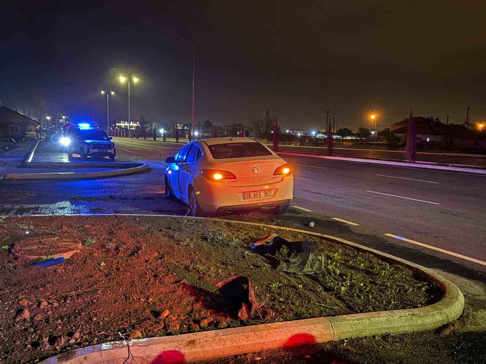 Polisten kaçan alkollü sürücü kaza yapınca yakayı ele verdi
