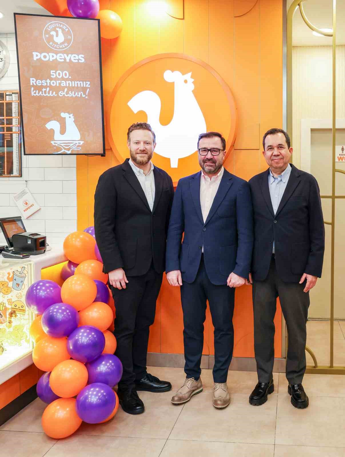 Popeyes Türkiye’de 500 restorana ulaştı
