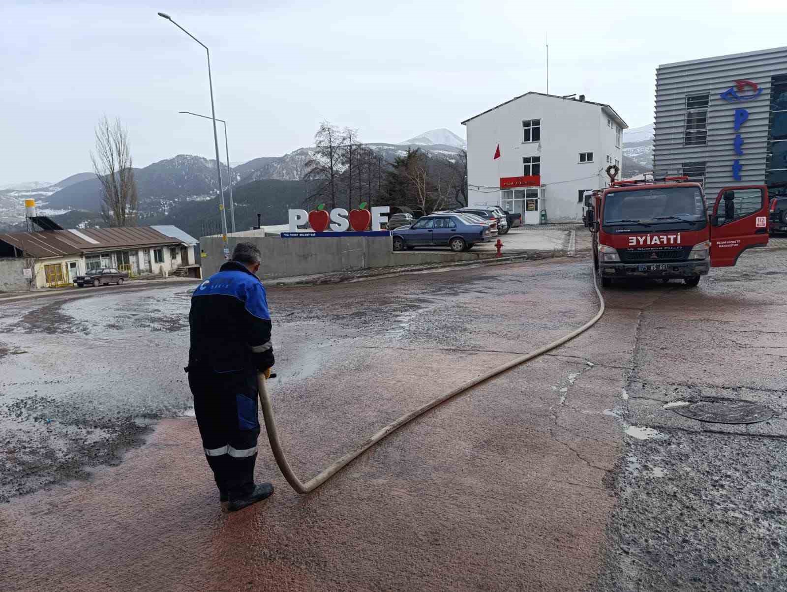 Posof’ta bahar temizliği
