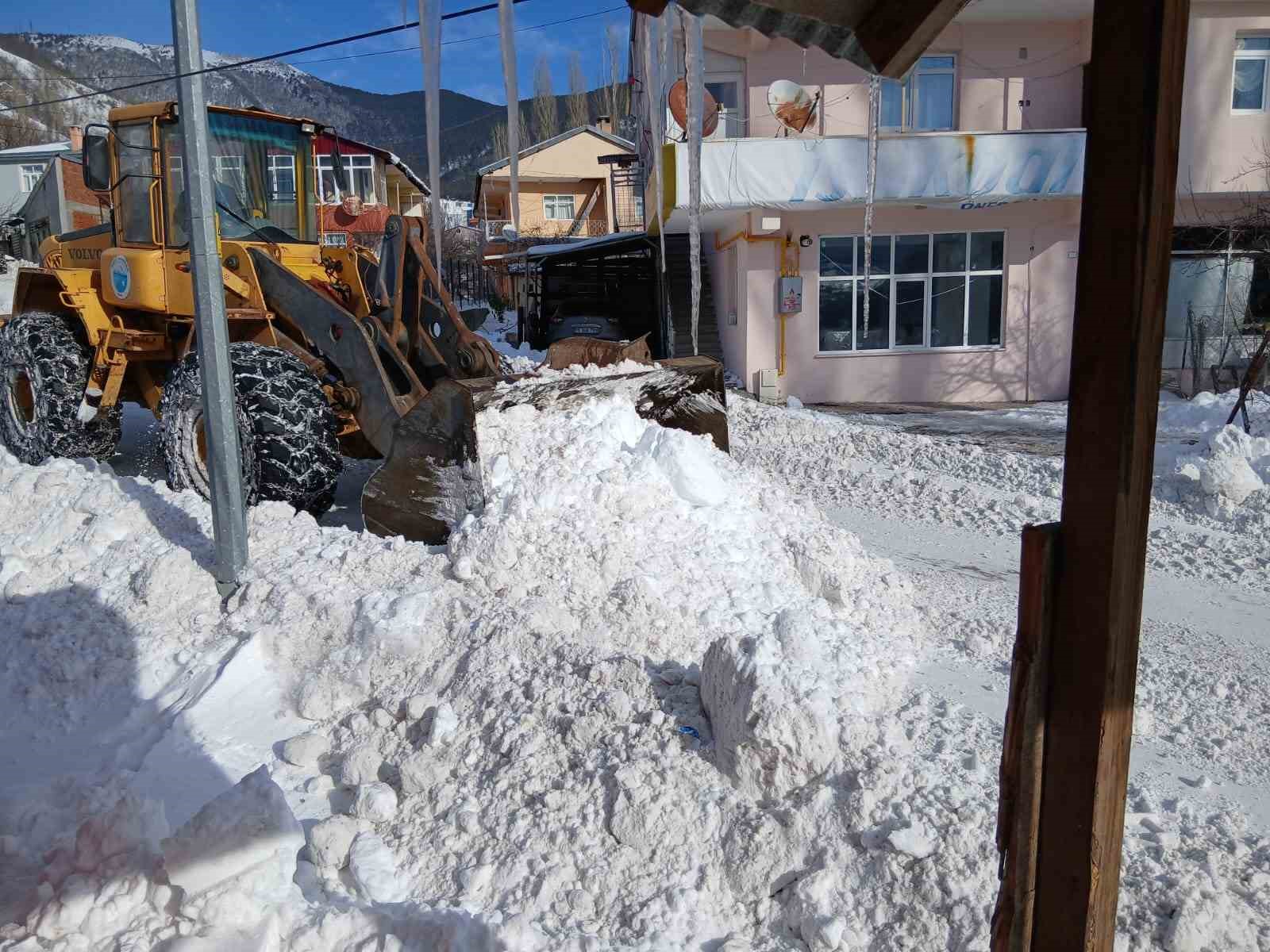 Posof’ta karla mücadele çalışmaları başladı
