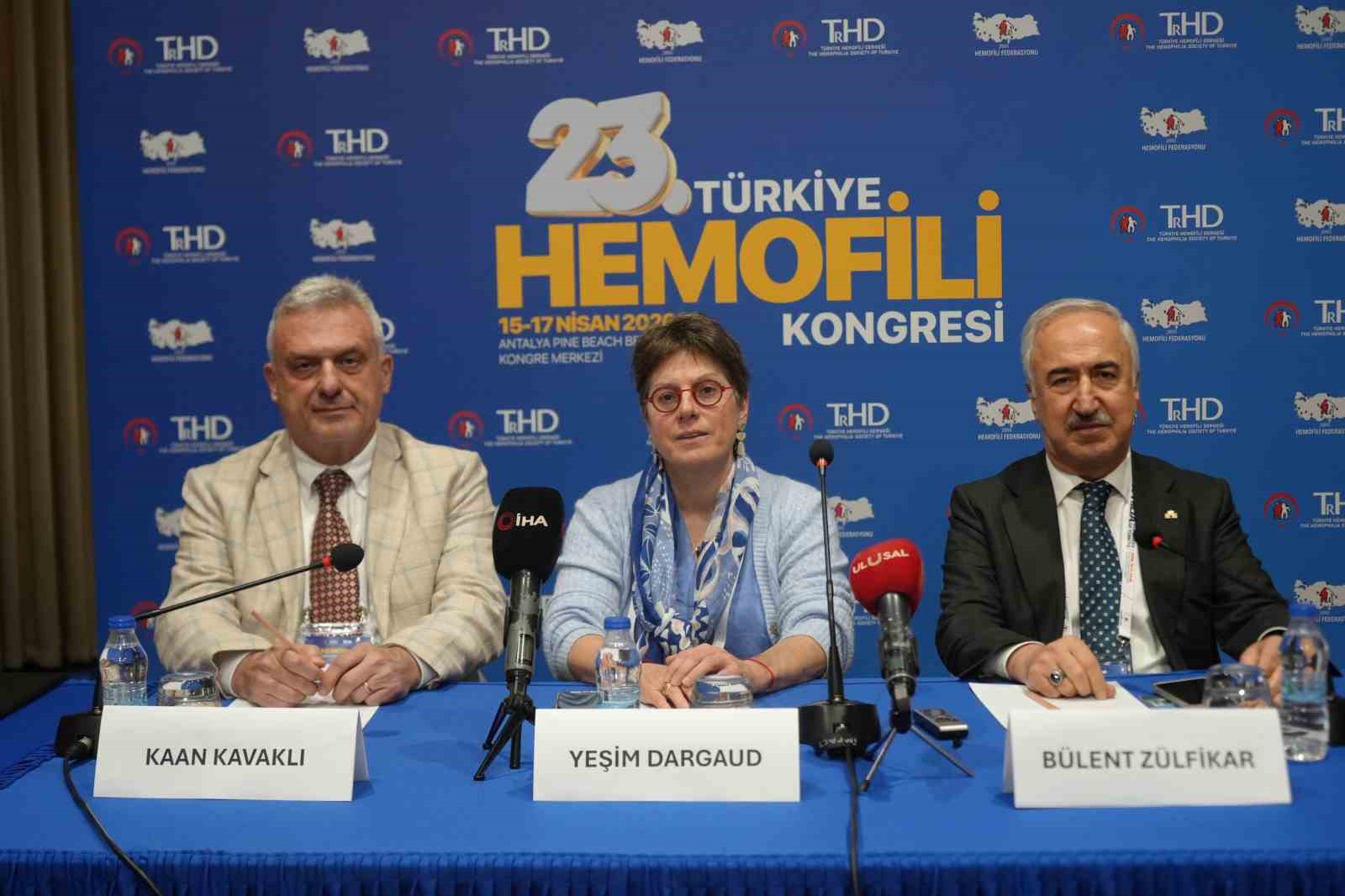 Prof. Dr. Zülfikar’dan hemofilide yerli Ar-Ge çağrısı
