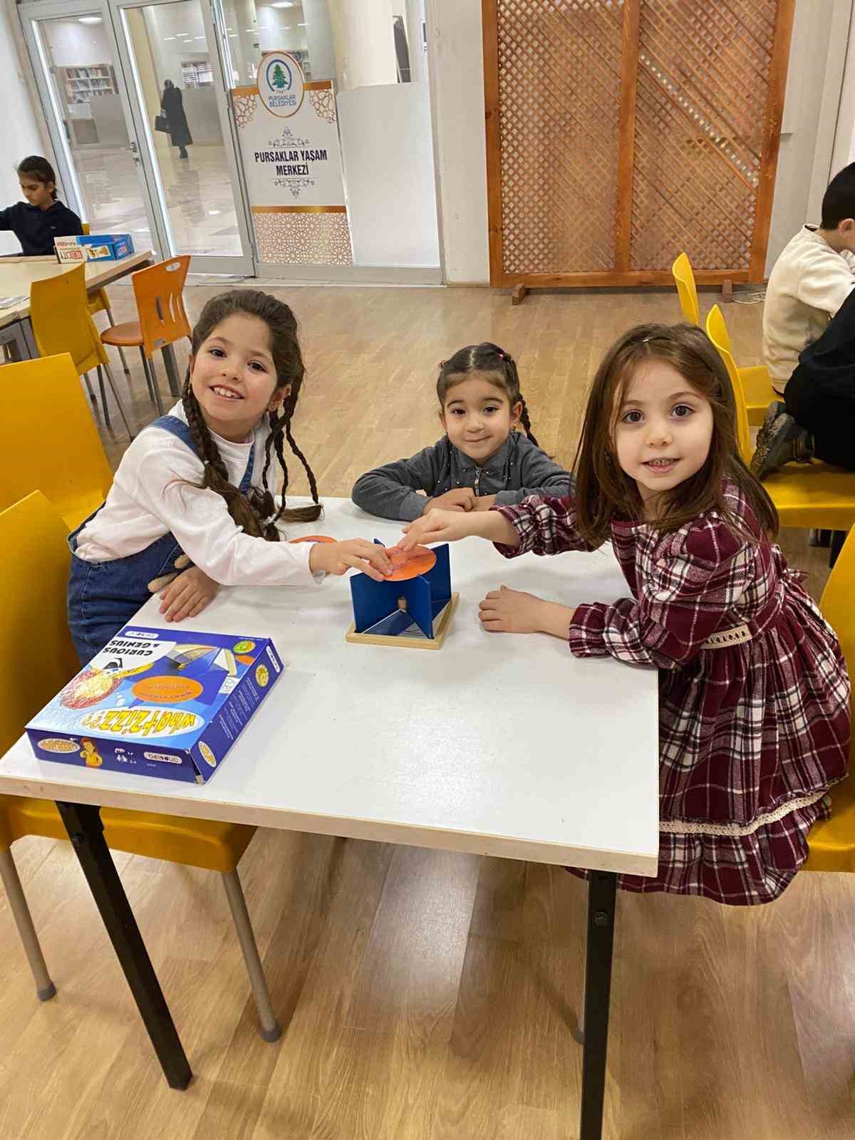 Pursaklar Belediyesi’nden ara tatilde çocuklara yönelik "Akıl ve Zeka Oyunları" kursları
