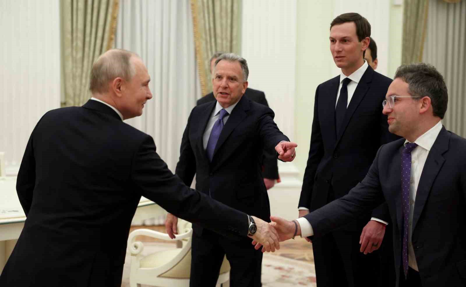 Putin, Moskova’da Trump’ın Özel Temsilcisi Witkoff ve beraberindeki heyet ile bir araya geldi
