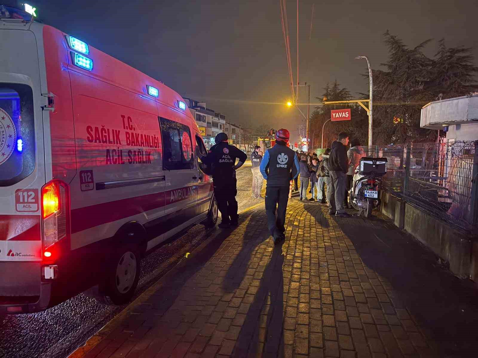 Raf imalatı yapılan fabrika alevlere teslim oldu
