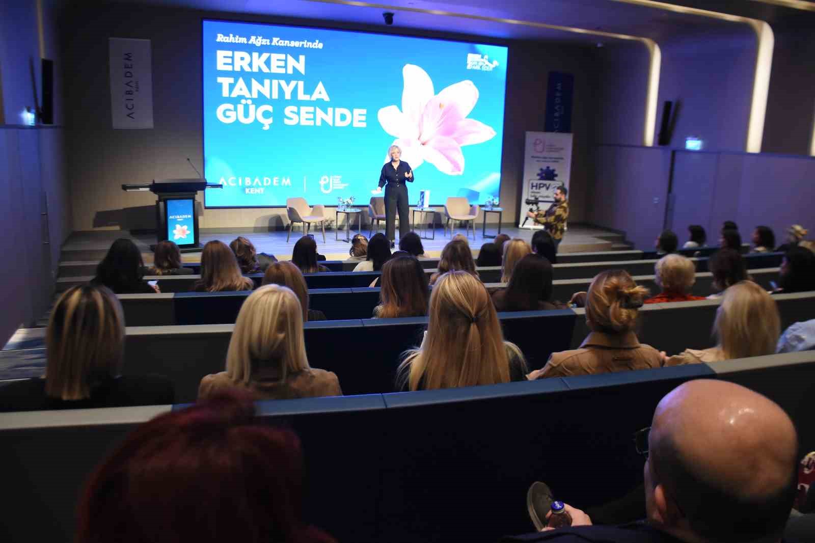 Rahim ağzı kanserine karşı "Güç sende" söyleşisi
