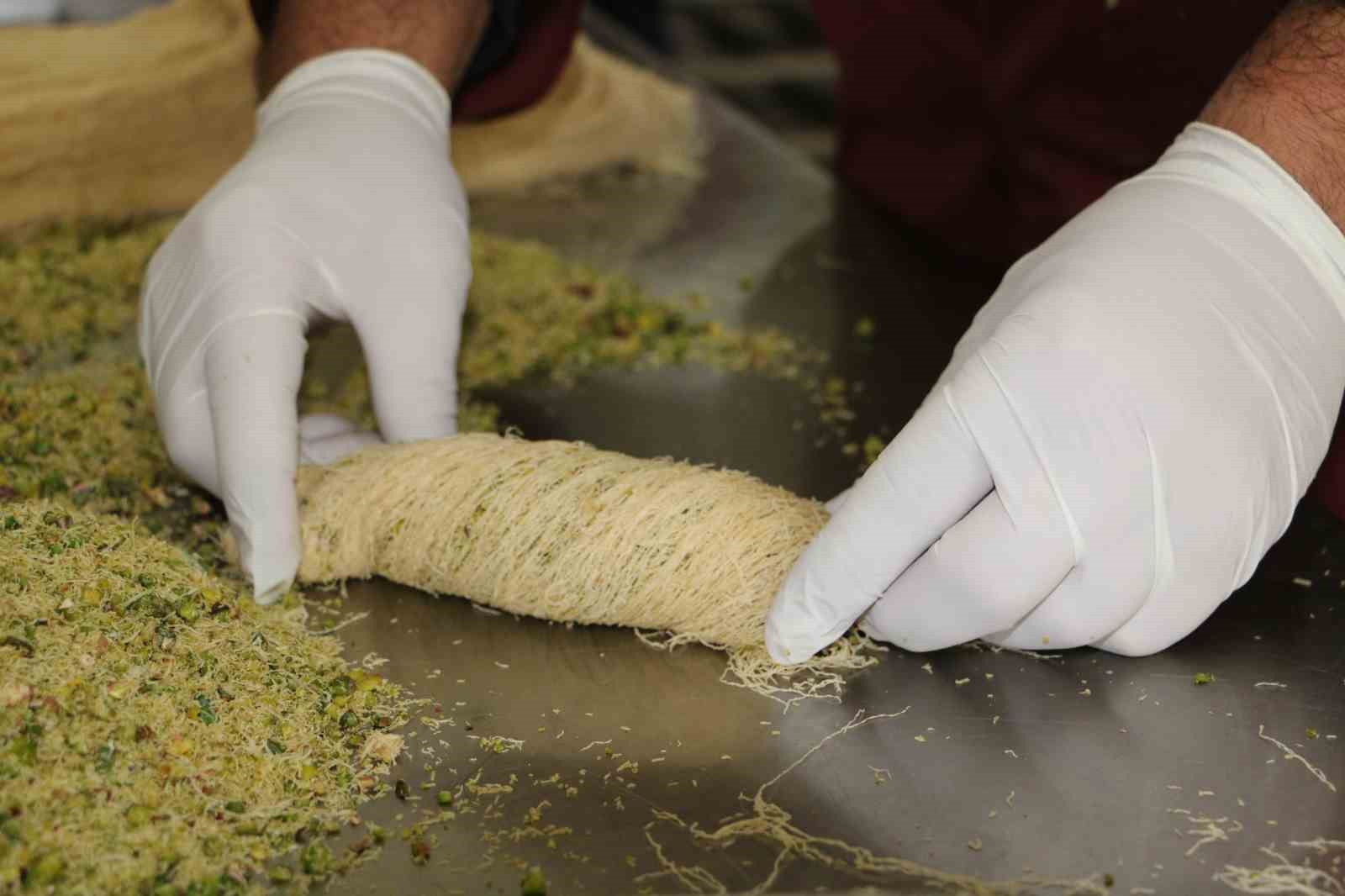 Ramazan Bayramında tatlıcılar hedef büyüttü: Tam 25 ton
