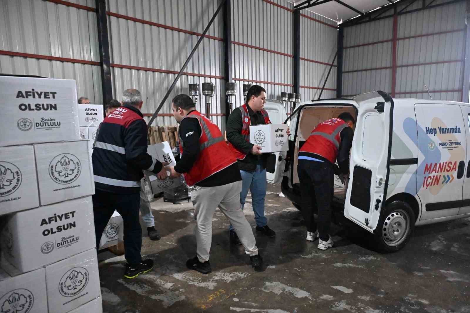 Ramazan öncesi 22 bin sofraya büyükşehirden destek
