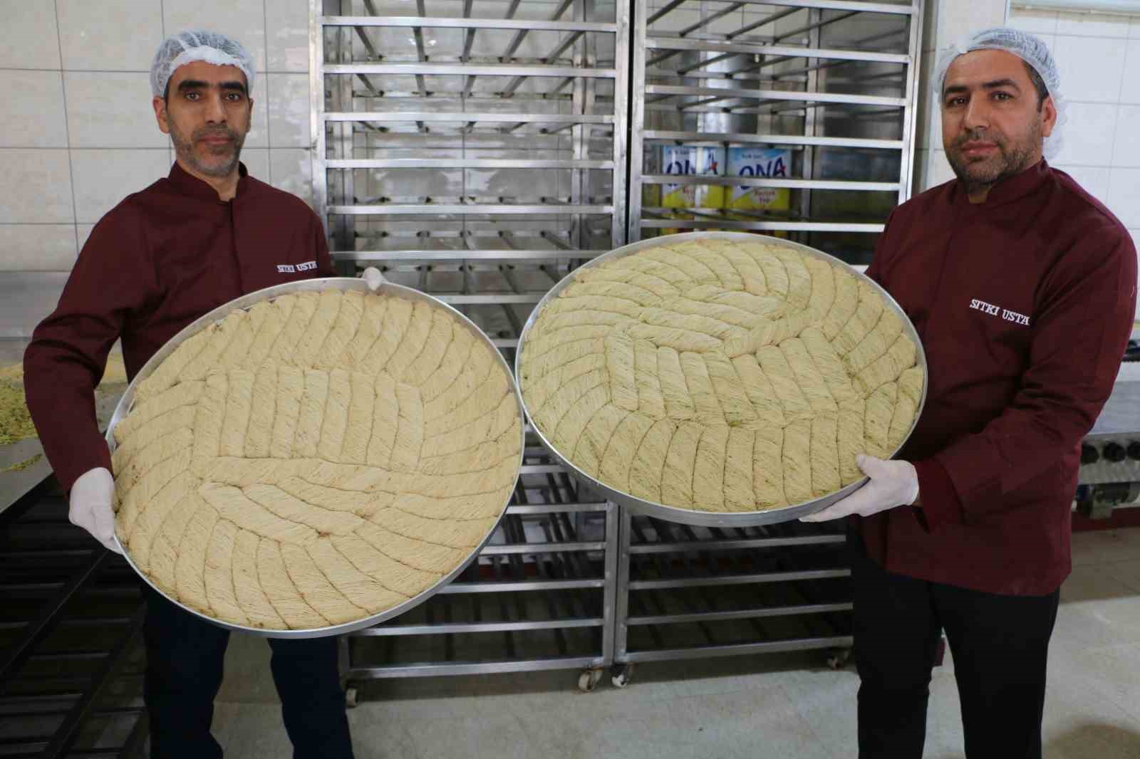 Ramazan’da 25 ton kadayıf satışı hedefleniyor
