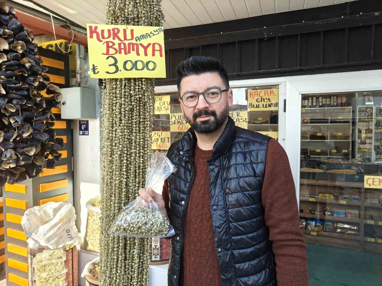 Ramazan’ın gözdesi bamya tezgahlarda
