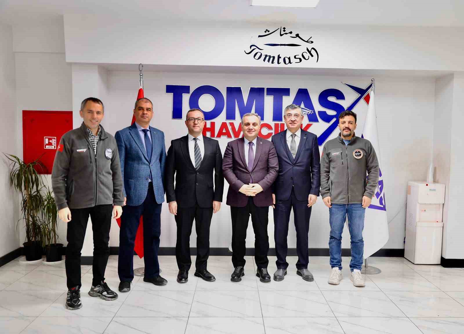 Rektör Altun’dan TOMTAŞ’a ziyaret
