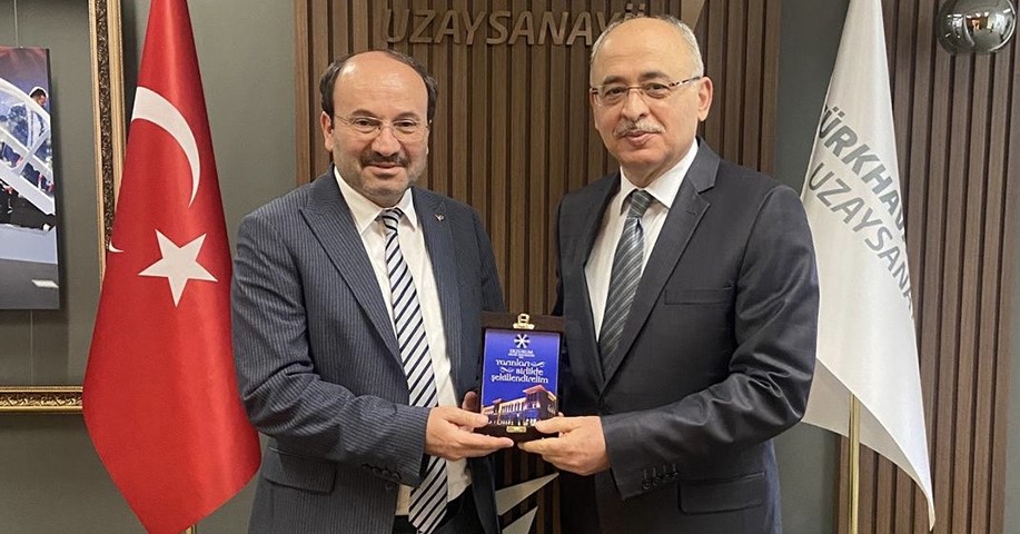 Rektör Çakmak’tan TUSAŞ’a ziyaret
