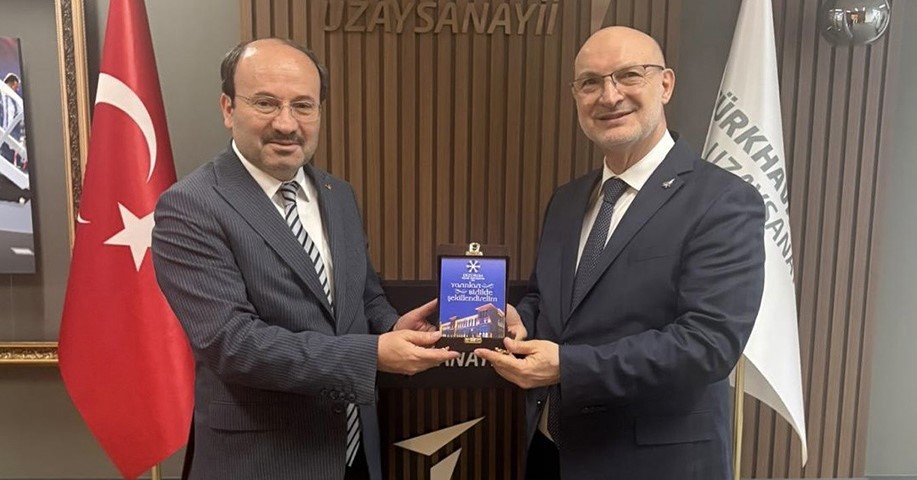 Rektör Çakmak’tan TUSAŞ’a ziyaret
