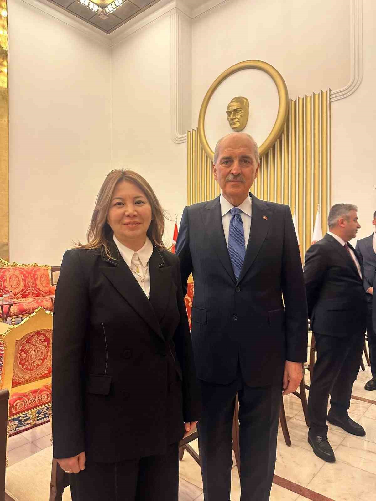 Rektör Fatma Aydın, TBMM 23 Nisan Resepsiyonu’nda
