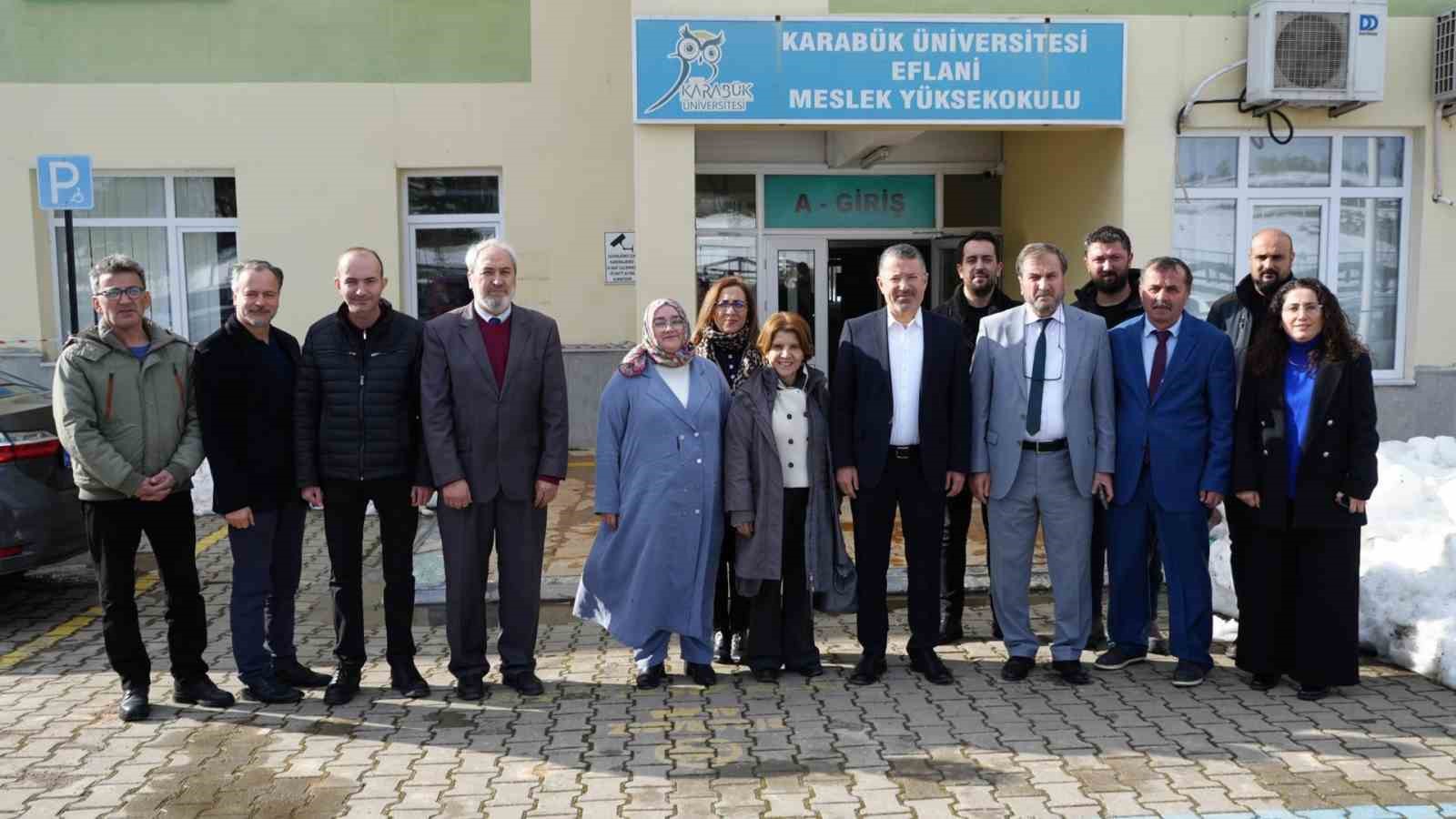 Rektör Kırışık, Eflani MYO Akademik Kurulu’na katıldı
