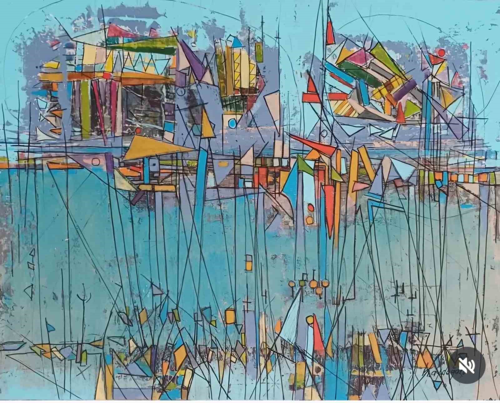 Ressam Hatice Aydoğan SANKO Sanat Galerisi’nde sergi açacak
