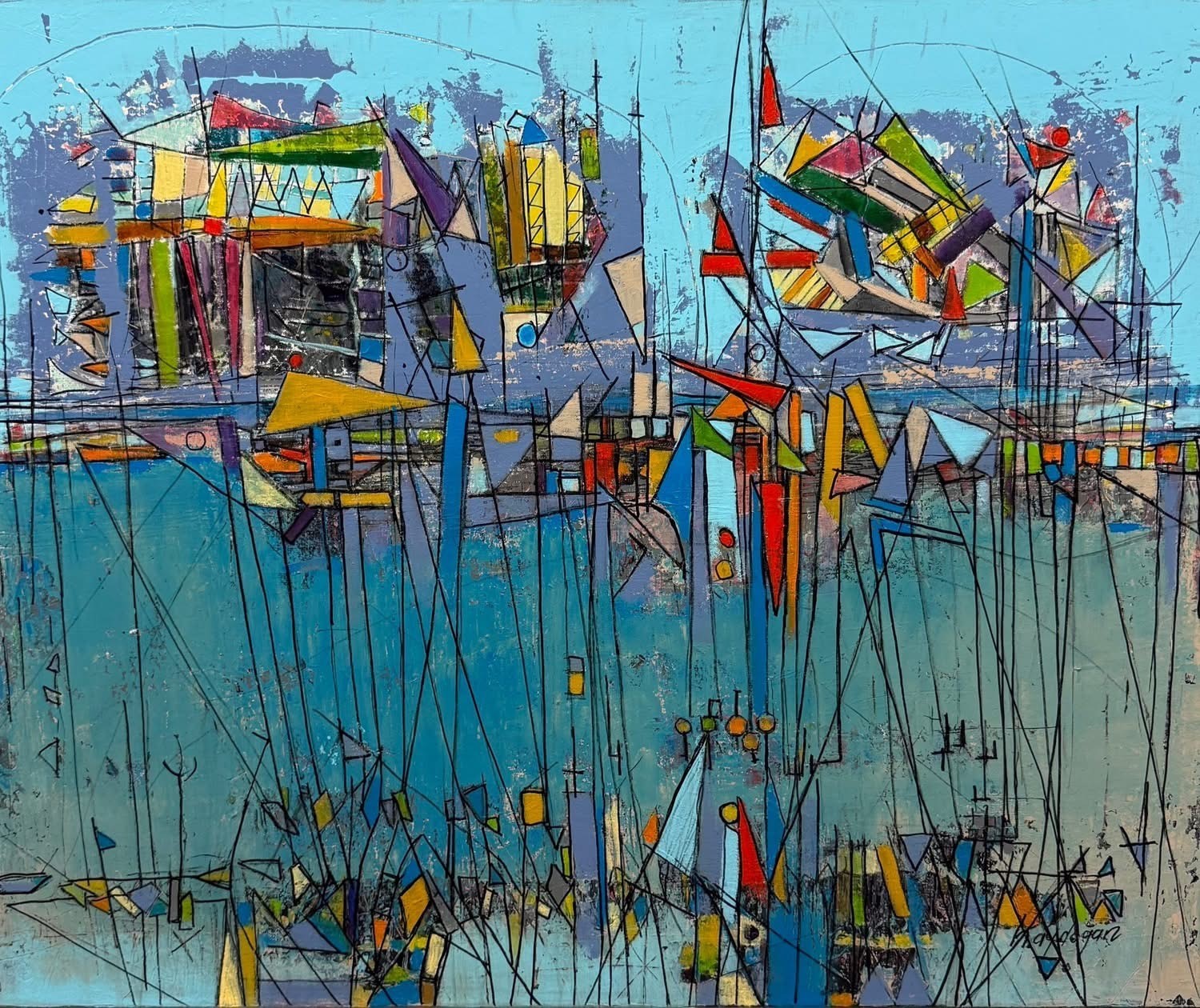 Ressam Hatice Aydoğan SANKO Sanat Galerisi’nde sergi açtı
Ressam Hatice Aydoğan SANKO Sanat Galerisi’nde sergi açtı