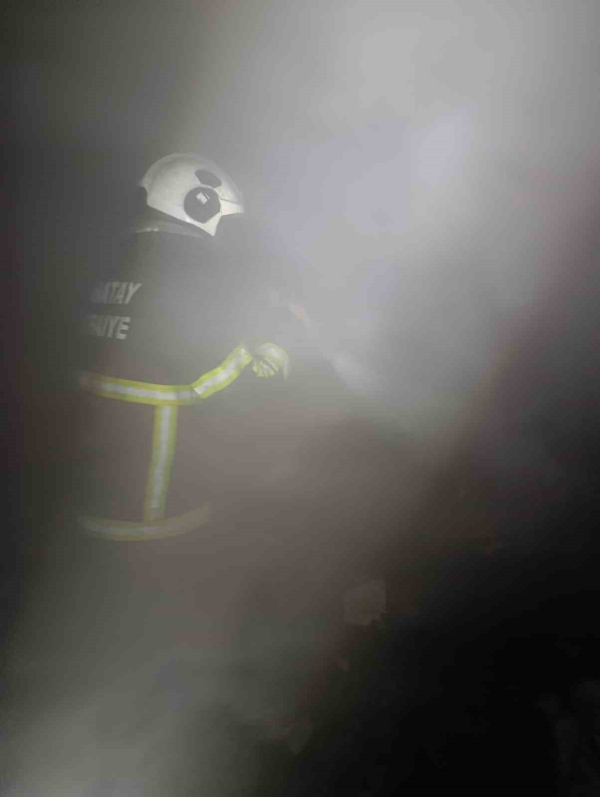 Reyhanlı’da ev yangını
