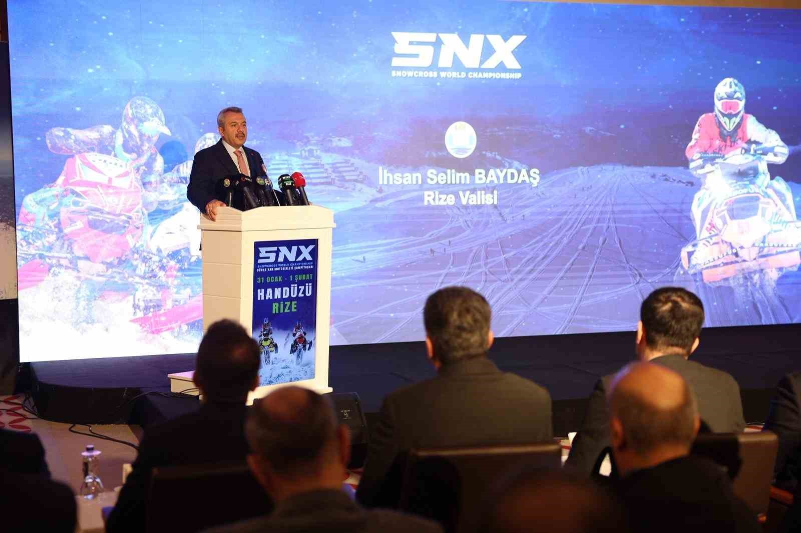 Rize, Dünya Kar Motosikleti Şampiyonası’na ev sahipliği yapacak
