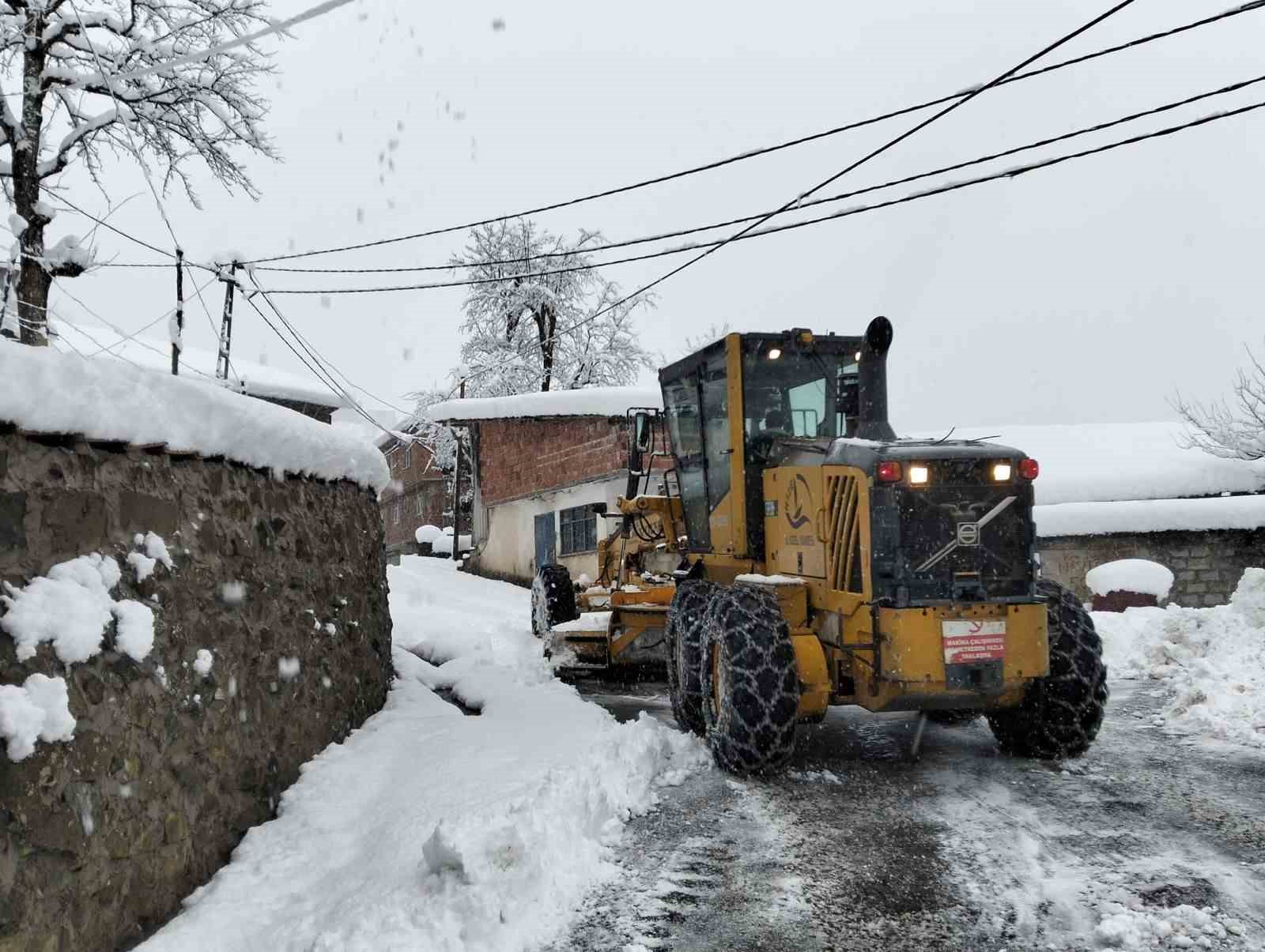 Rize’de 63 köye kar nedeniyle ulaşım sağlanamıyor

