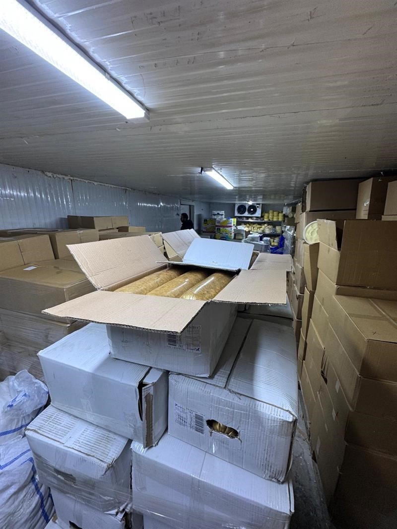 Rize’de 9 ton gıda ürününe el konuldu
