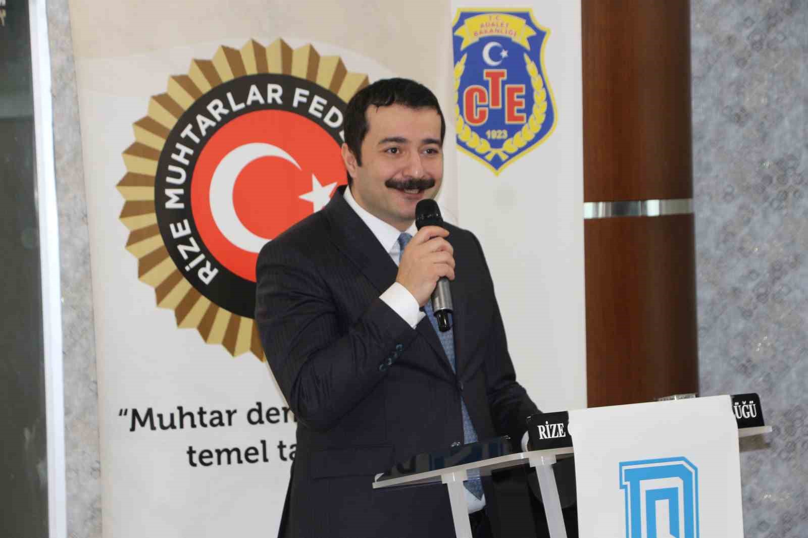 Rize’de muhtarlara yönelik denetimli serbestlik bilgilendirme toplantısı yapıldı
