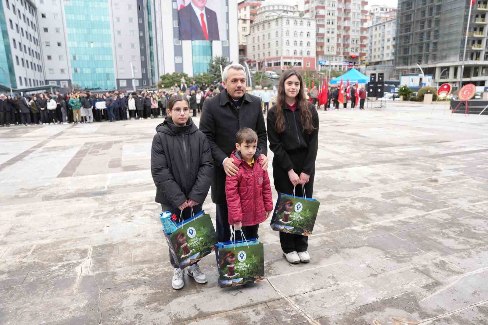 Rize’nin kurtuluşunun 108. yılı kutlamaları
Rize’nin kurtuluşunun 108. yılı kutlamaları