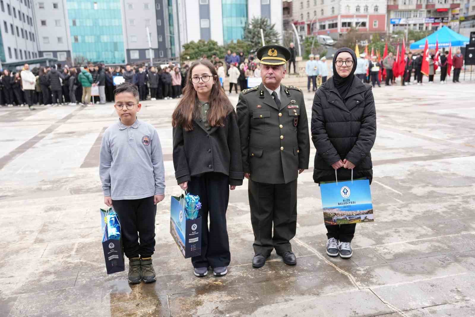 Rize’nin kurtuluşunun 108. yılı kutlamaları
Rize’nin kurtuluşunun 108. yılı kutlamaları