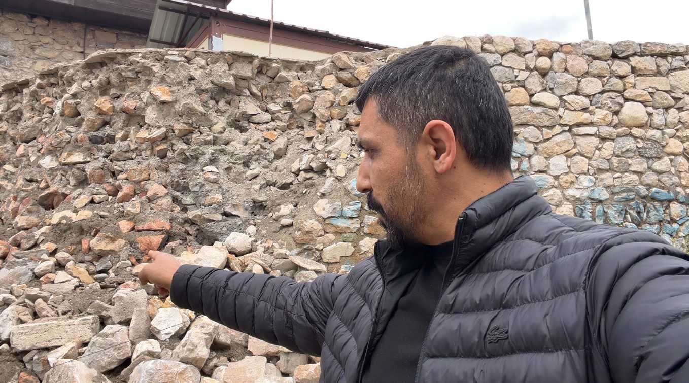 Roma İmparatoru Sezar’ın "Geldim, gördüm, yendim" dediği kale surlarında çökme yaşandı
