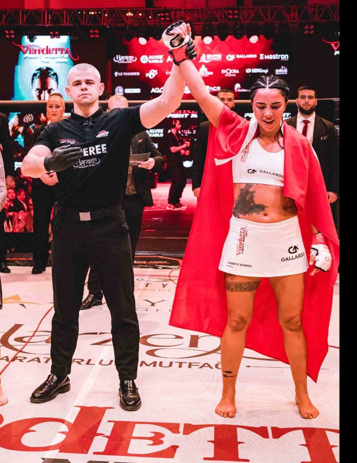 Sabriye Şengül’den altın madalya
