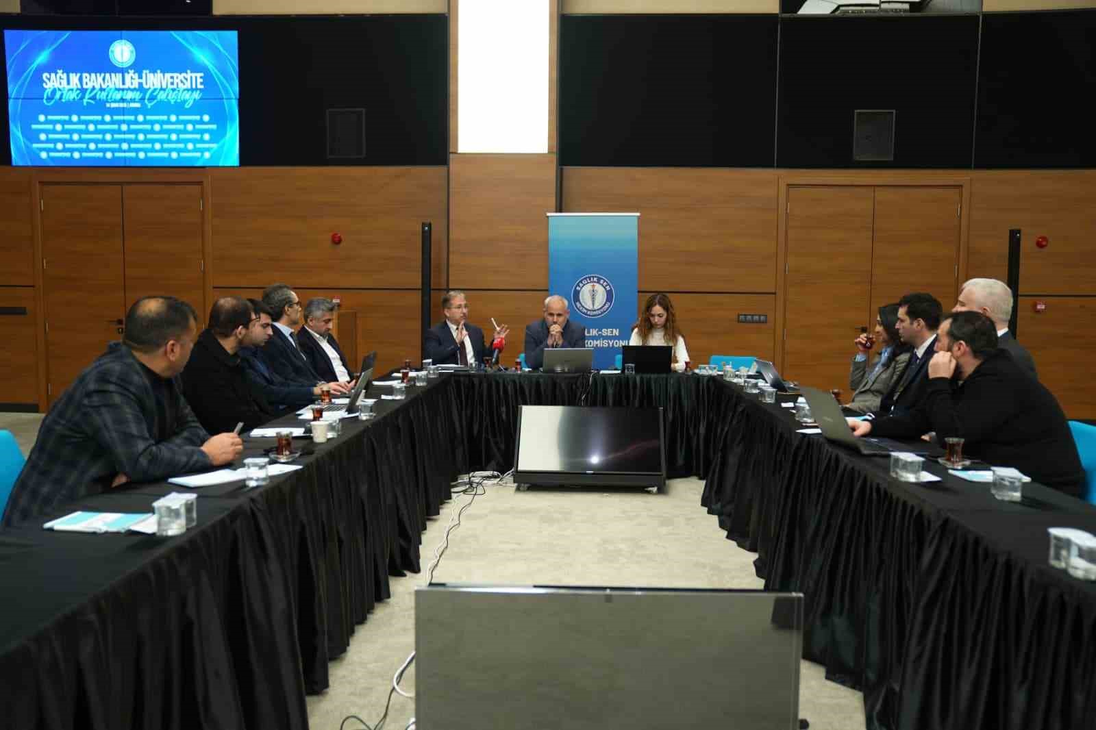 Sağlık-Sen’den afiliasyon sistemine yönelik çalıştay
