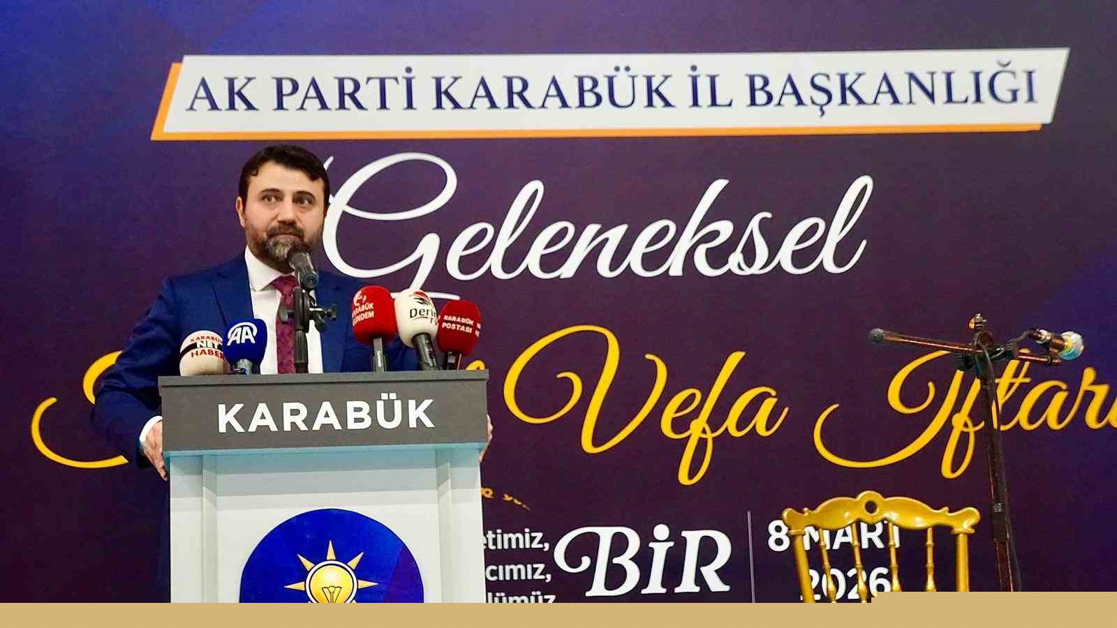 Şahin, "Dünyada sistem diye bir şey kalmadı, yeni düzen sancısı yaşanıyor"
