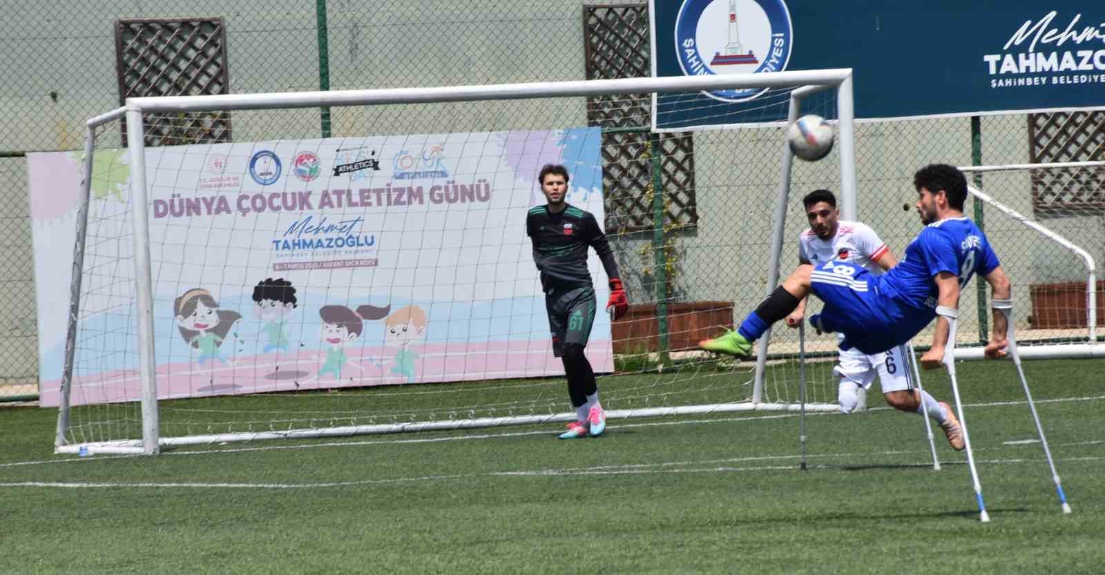 Şahinbey Ampute kupada yarı finalde
