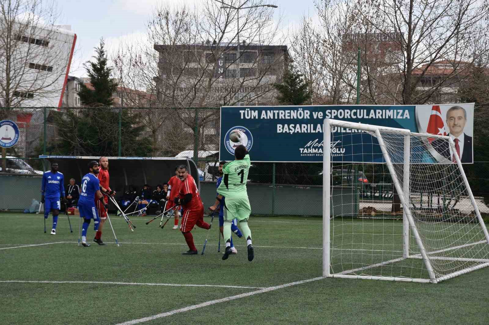 Şahinbey Ampute şampiyonluğa ilerliyor 5-1
