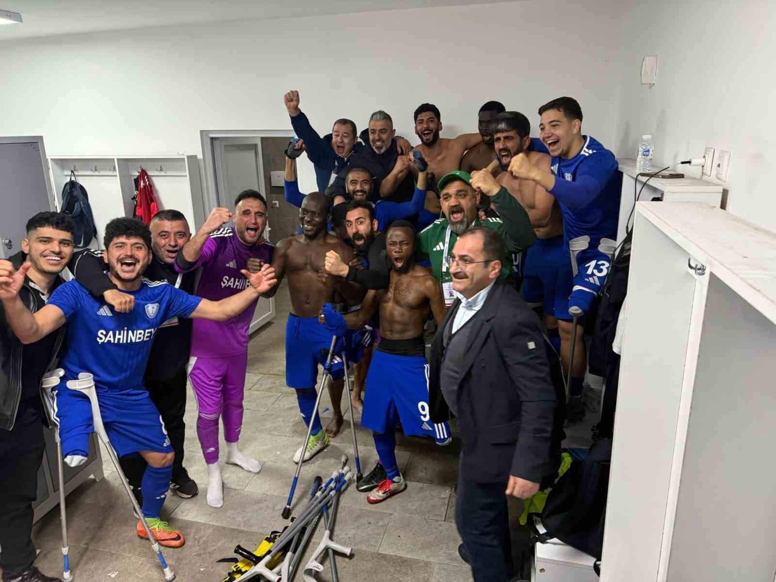 Şahinbey Ampute’den net skor 1-0
