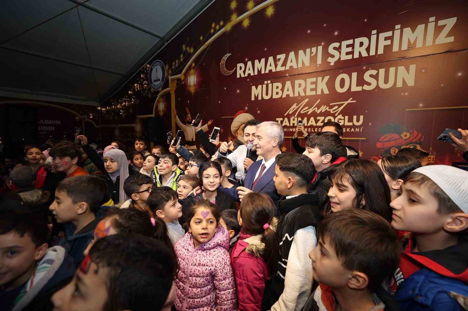 Şahinbey Belediyesi ramazan etkinlikleriyle gönülleri ısıtıyor
