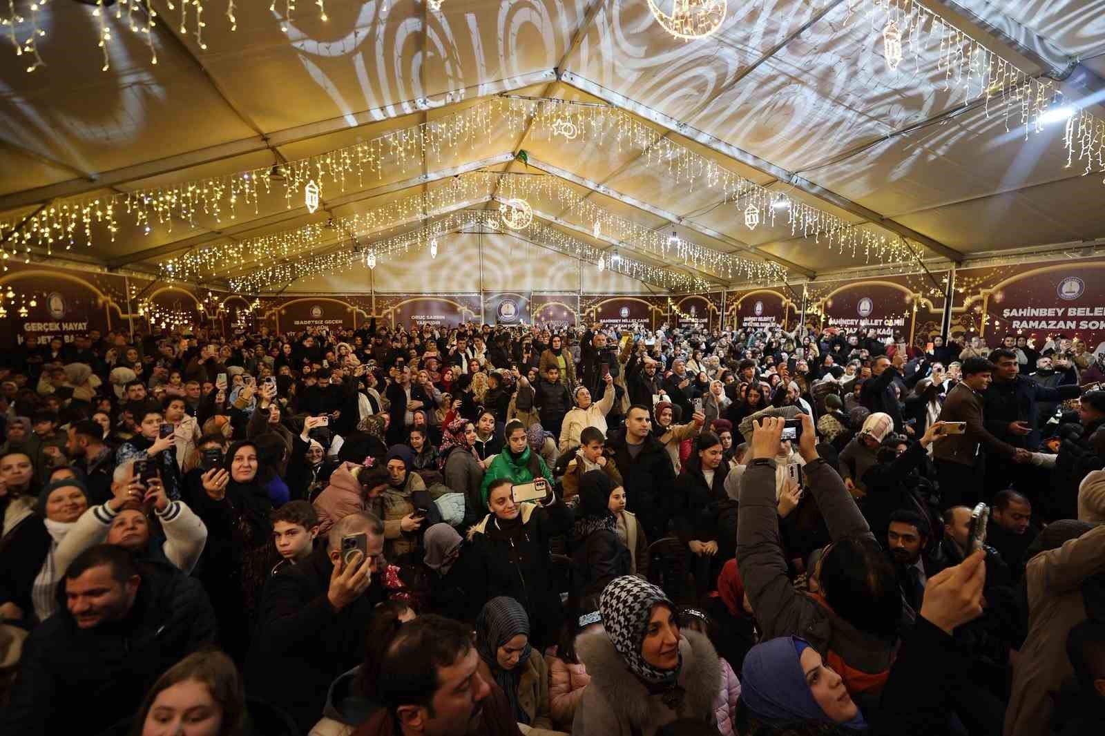 Şahinbey Belediyesi ramazan etkinlikleriyle gönülleri ısıtıyor
