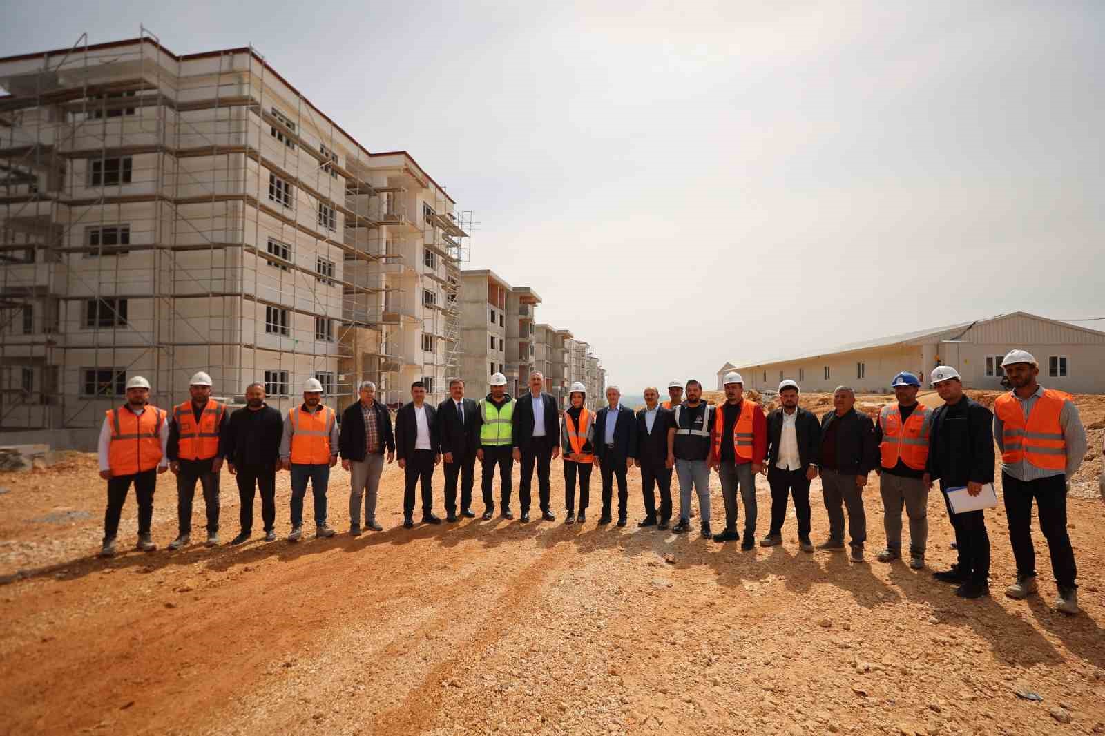 Şahinbey’de 3 bin 414 konutluk dev proje hız kesmiyor
