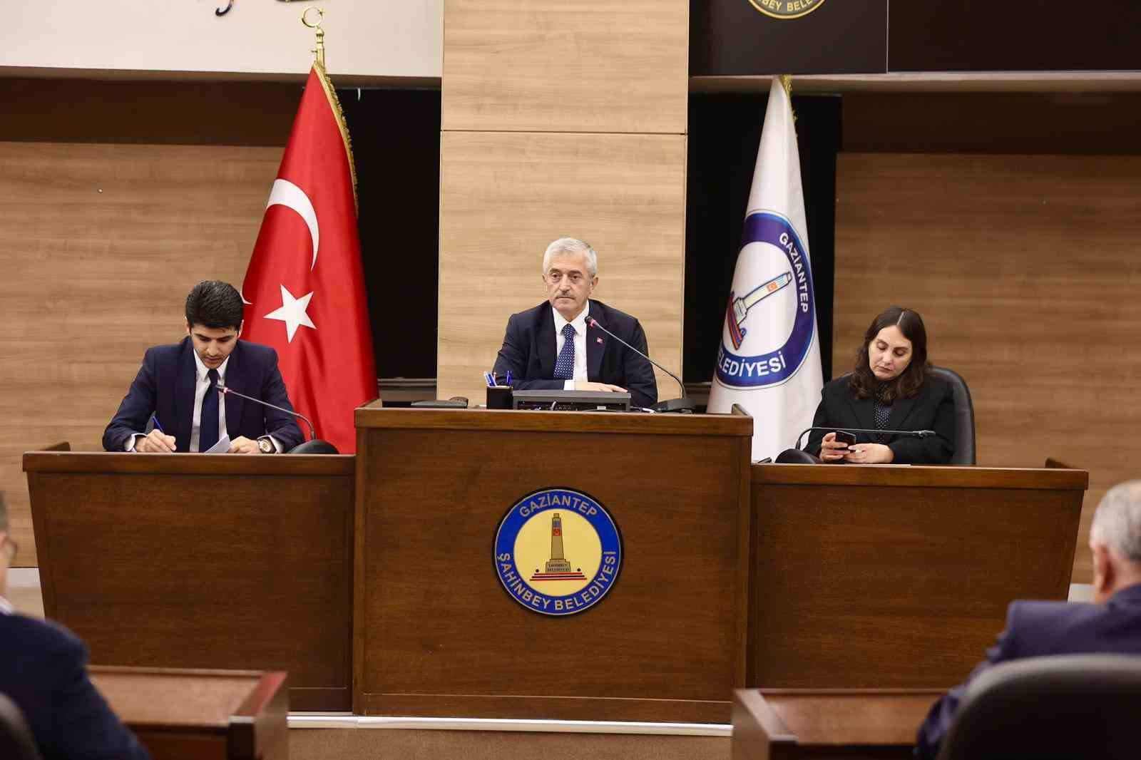 Şahinbey’de Mart ayı meclis toplantısı yapıldı
