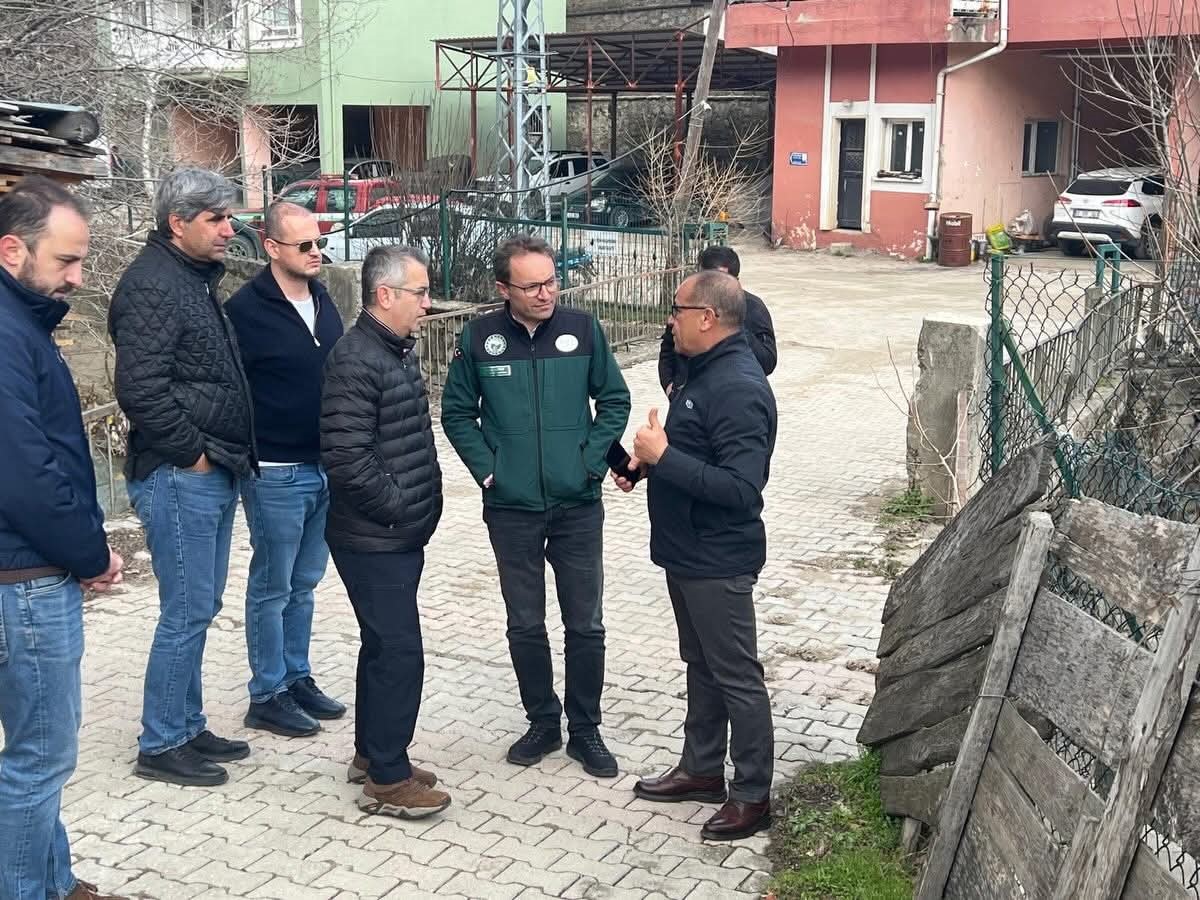 Saimbeyli’de dere ıslahı çalışmaları için saha incelemeleri gerçekleştirildi
