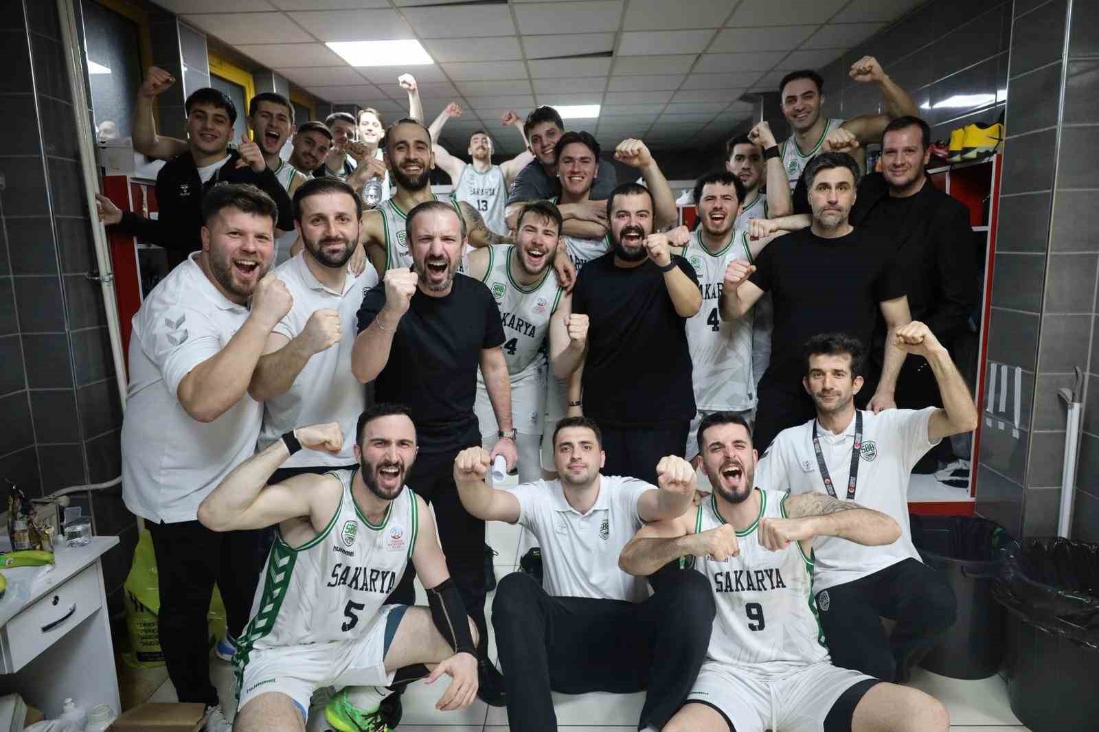 Sakarya Büyükşehir Basketbol play-off serisine galibiyetle başladı
