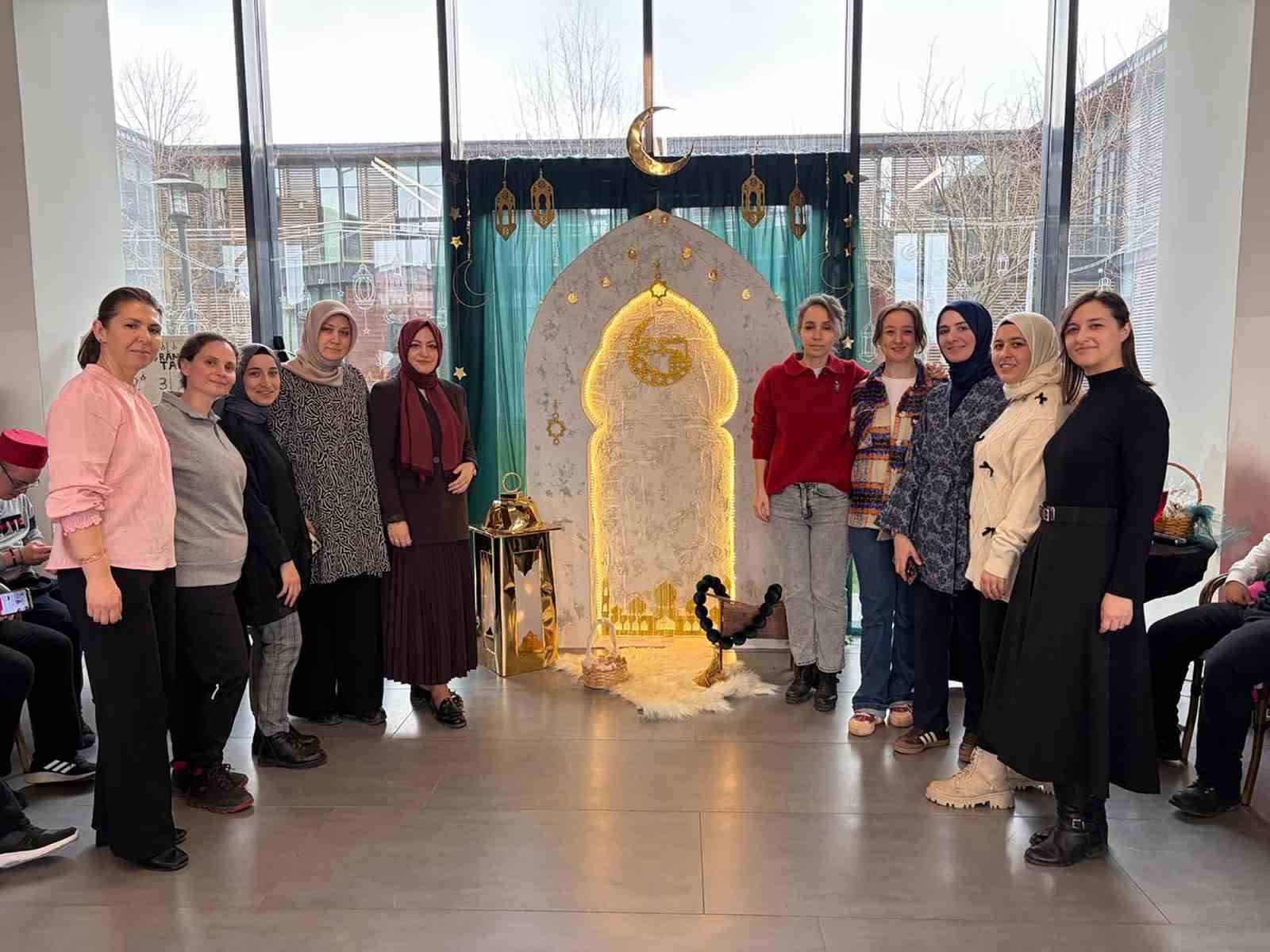 Sakarya’da engelli bireylerden ’Ramazan’ etkinliği
