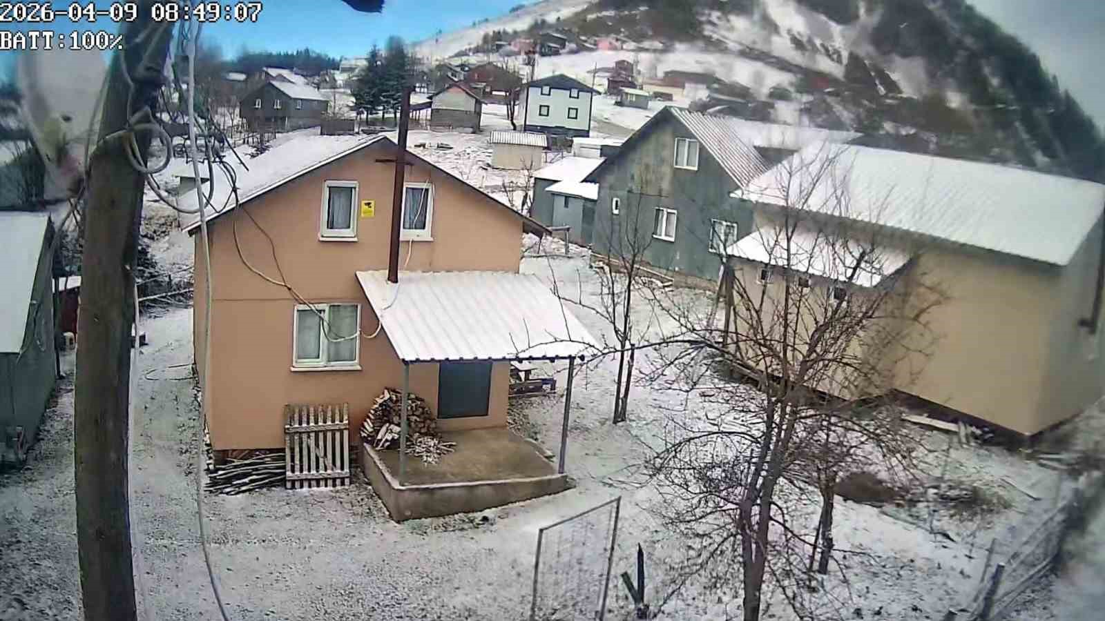 Sakarya’da merkezde bahar, yaylalarda kış yaşanıyor
