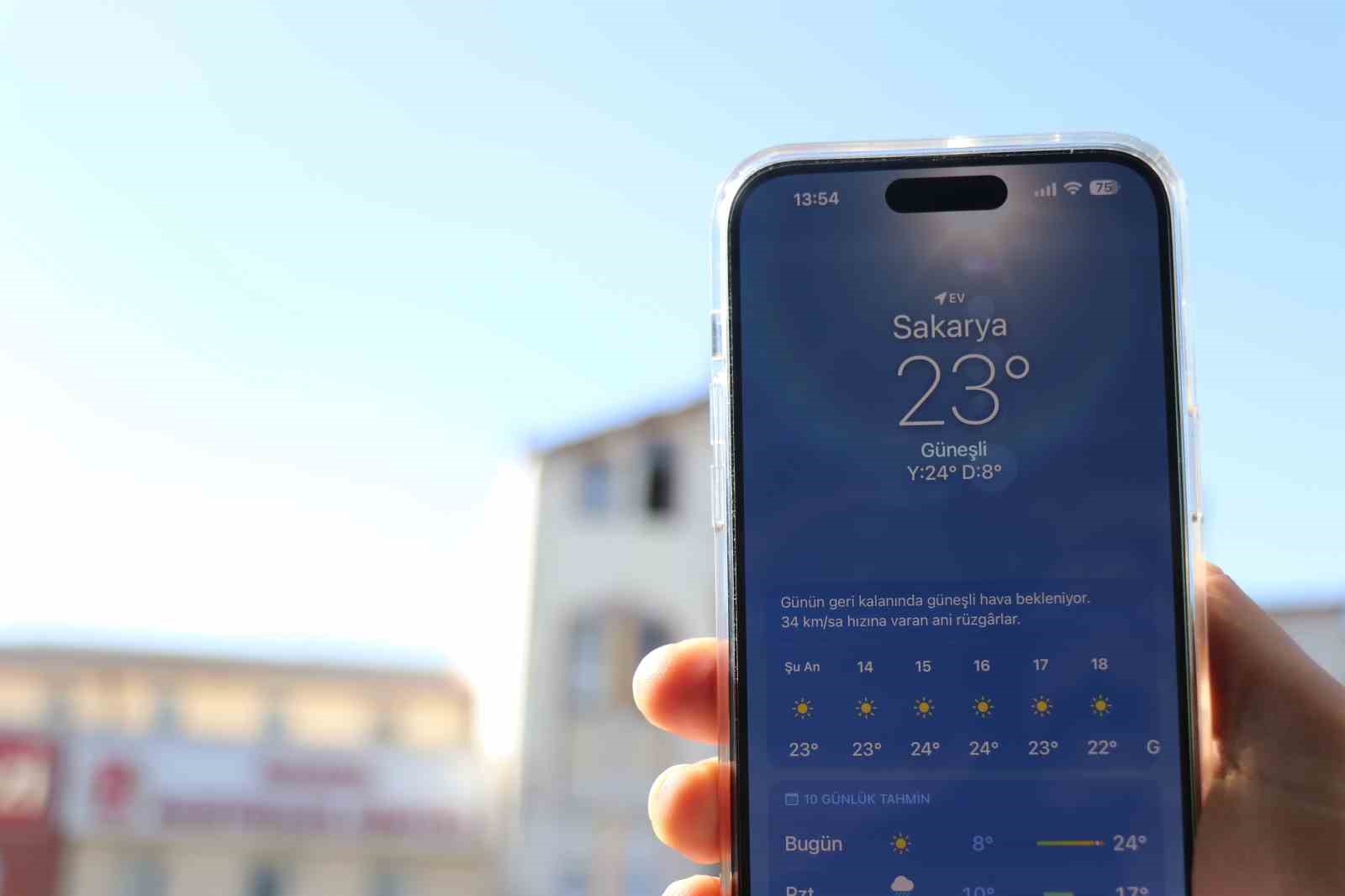 Sakarya’da şubat ayında bahardan kalma günler yaşanıyor
